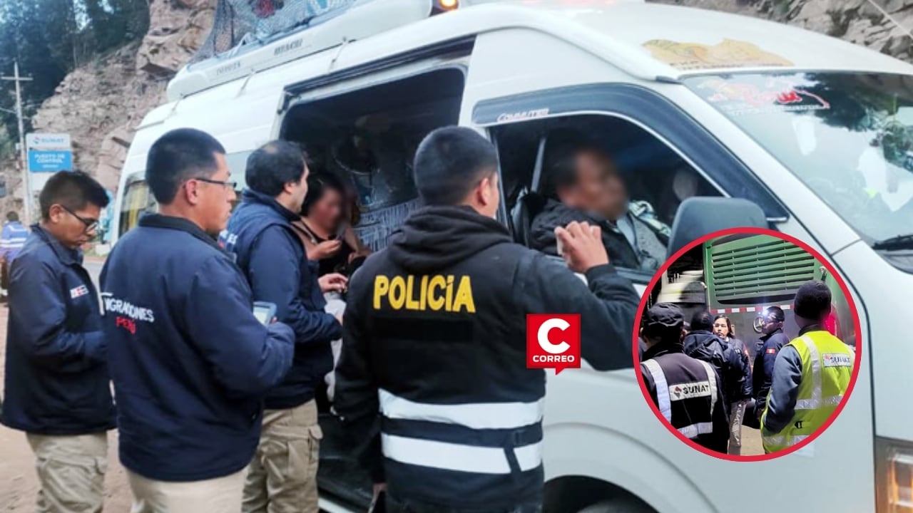 Puno: Migraciones refuerza controles de seguridad y expulsa a 10 extranjeros durante festividad religiosa. Composición: Diario Correo.