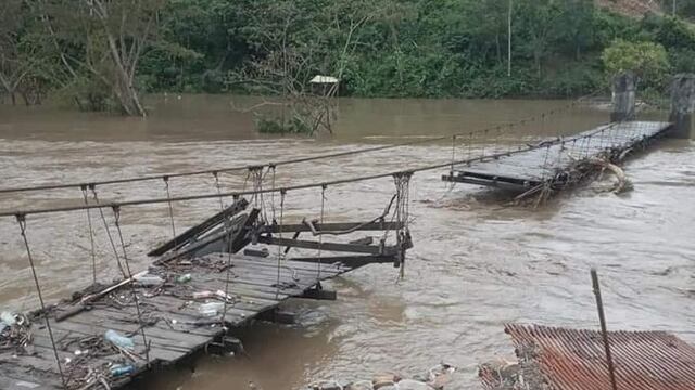 Reportan el desborde del río Tambopata en Sandia