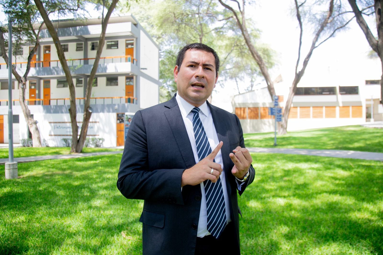 Guillermo Chang declara.