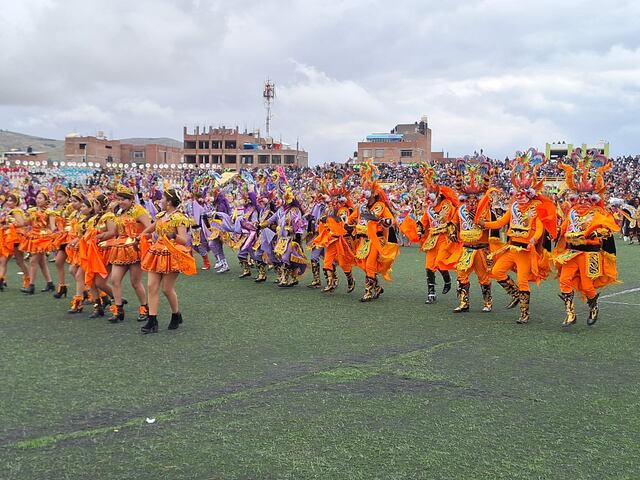 Virgen de la Candelaria en Puno