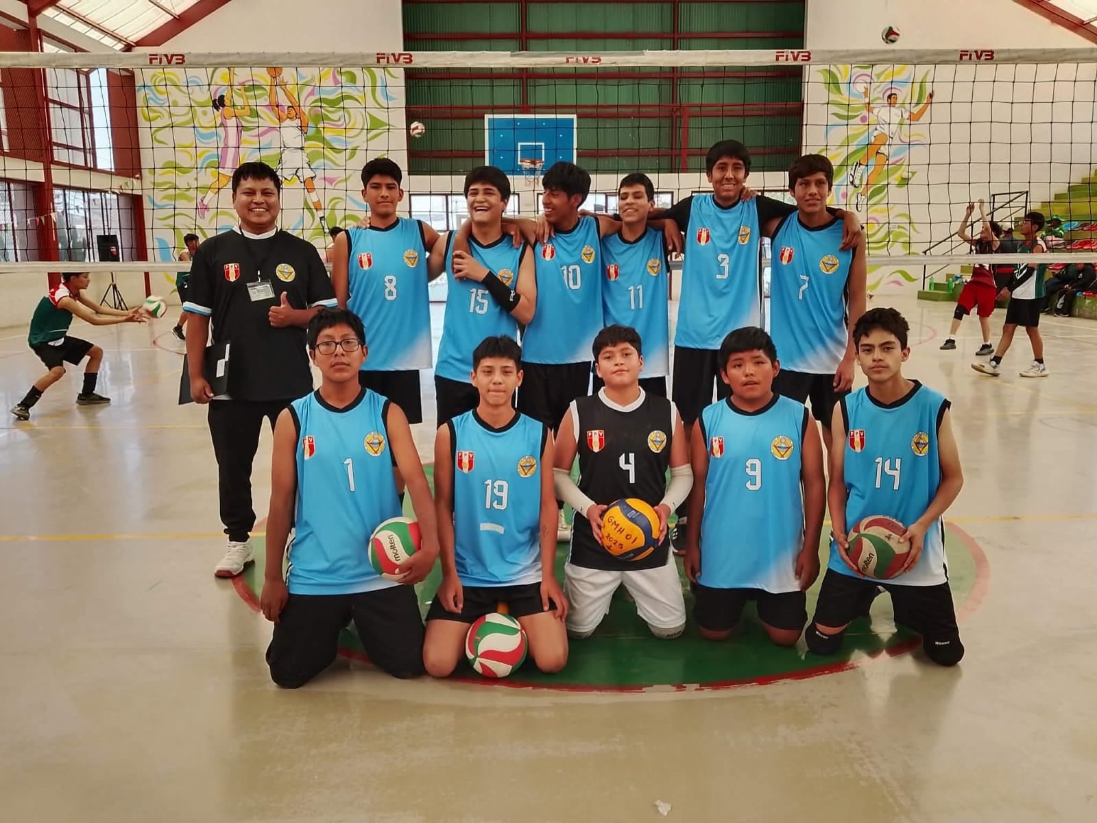 Vóley U-15: Arequipa y Cerro Colorado clasifican a la final en varones