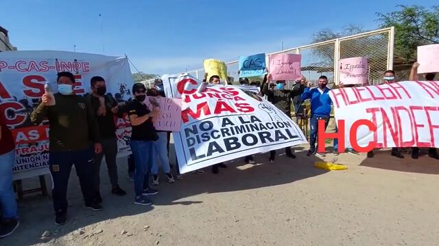 INPE: trabajadores de seguridad realizan una huelga a nivel nacional