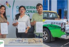 Gore Ica entrega ayuda humanitaria alimentaria a Municipalidad de Parcona