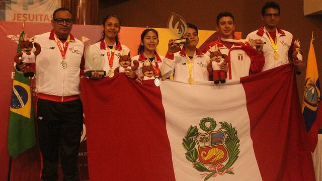 Gran jornada peruana en los Juegos Sudamericanos Escolares Arequipa 2018