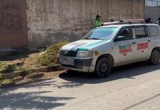 Huancayo: Roban taxi en menos de un minuto y lo dejan abandonado