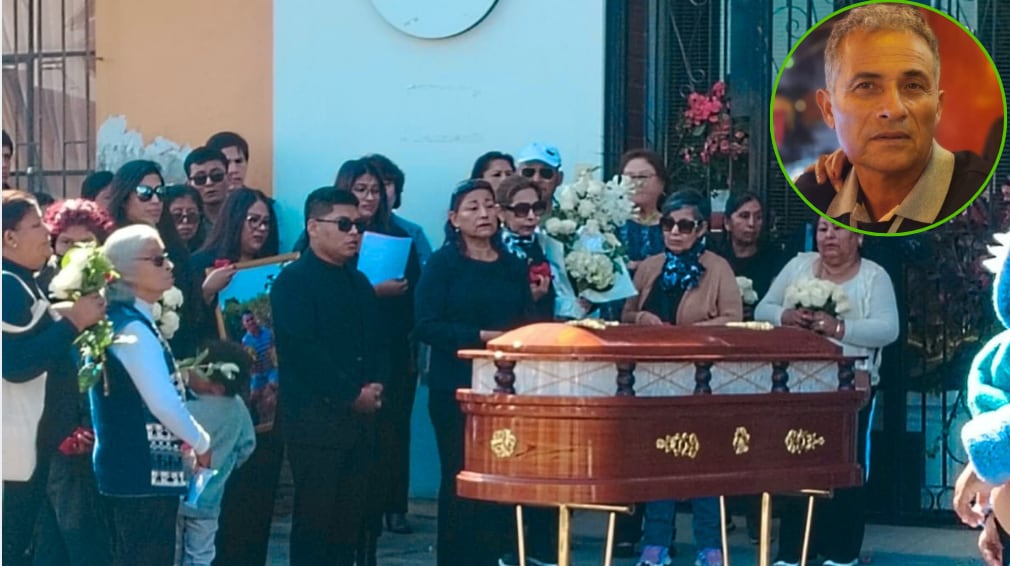 Ataúd con restos del empresario fue trasladado a local en el distrito de Pocollay