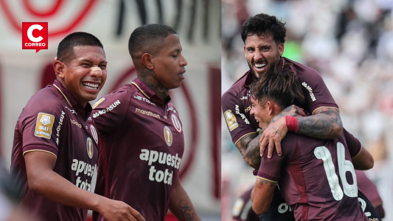 Con doblete de Edison Flores y expulsión de Christian Cueva, la ‘U’ suma 24 puntos y persigue a Alianza Lima. (Fotos: Liga1 Te Apuesto)