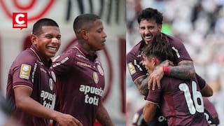 Universitario goleó 4-1 a Juan Pablo II en Trujillo y sigue en carrera en el Apertura