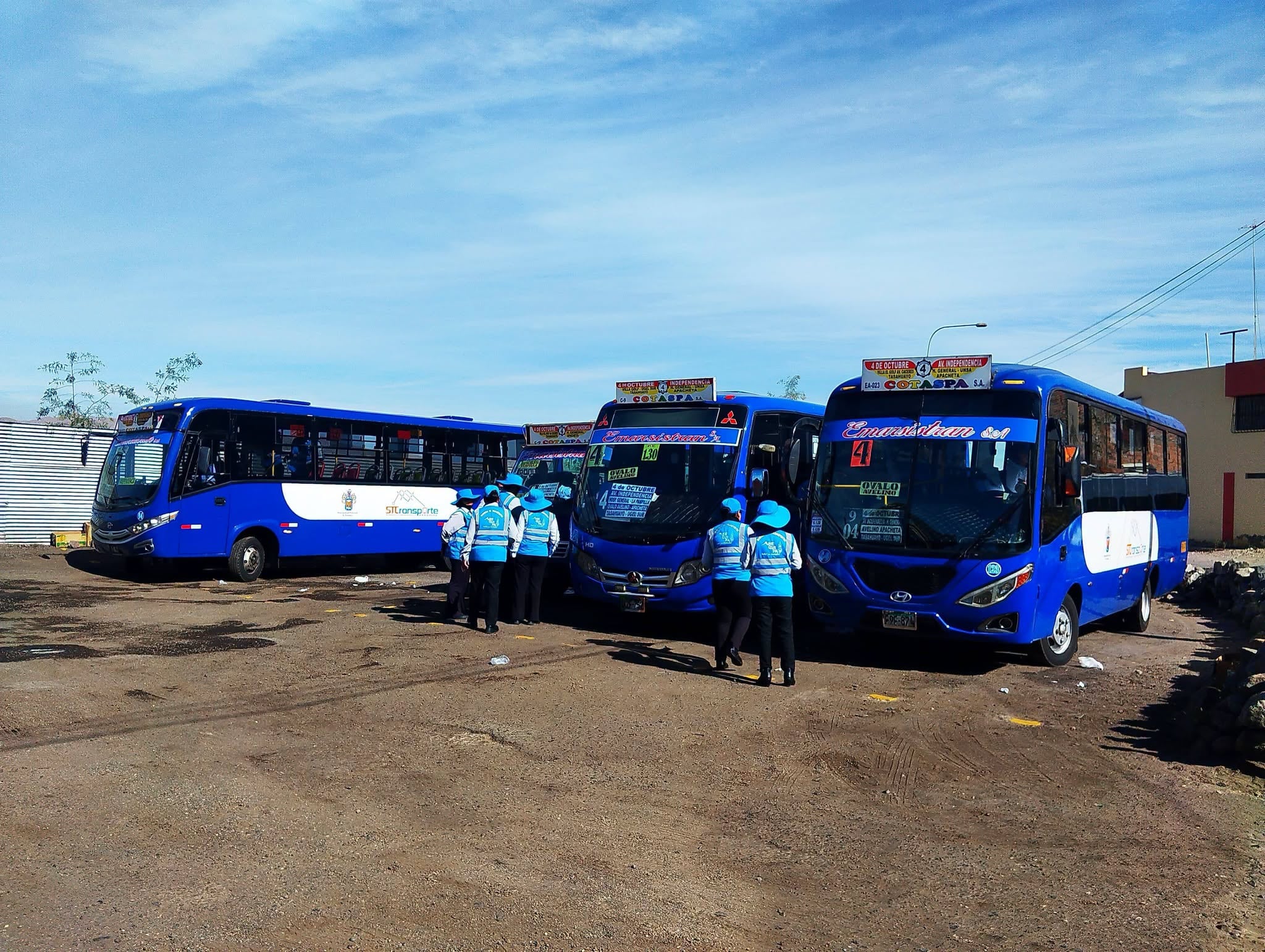 Retiran de circulación a 10 buses del SIT en Arequipa por fallas técnicas (Municipalidad de Arequipa)