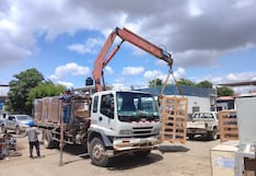 Llegan nueve electrobombas sumergibles portátiles para cámaras de bombeo en Piura