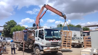 Llegan nueve electrobombas sumergibles portátiles para cámaras de bombeo en Piura