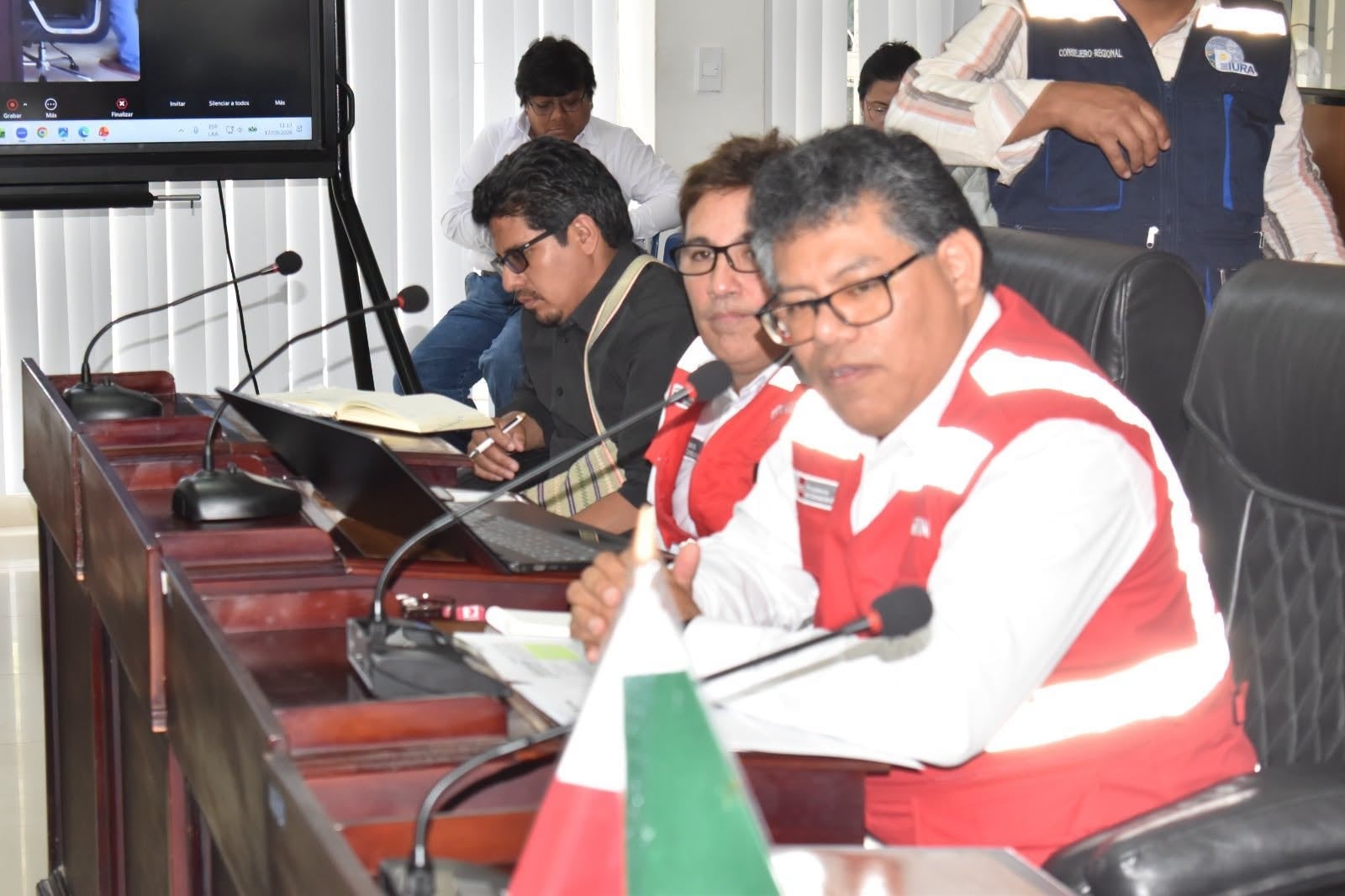 Consejo Regional de Piura se reunió con funcionarios de ANIN