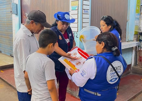 Trujillo: Comerciantes y vecinos se unen en El Porvenir para tener “Mercados Sin Dengue”
