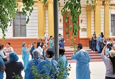 Lambayeque: Personal de salud de hospitales Las Mercedes y Belén sale a protestar