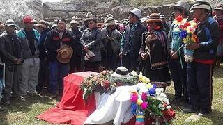 Las Bambas: Comunero muerto en enfrentamiento por fin fue enterrado