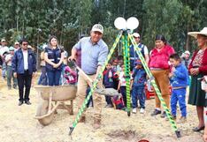 La Libertad: Inician construcción de colegio en el sector Chamis del caserío Sausacocha
