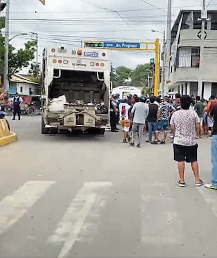 Mujer muere atropellada por camión en Piura