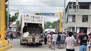 Mujer muere atropellada por camión en Piura