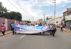 Población de Nasca realiza movilización y exige la salida de OTASS