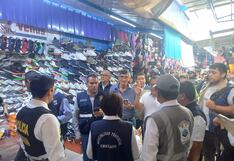 Lambayeque: Realizan operativo en el Mercado Modelo para prevenir comercio de pirotécnicos