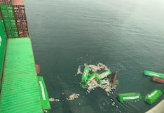 Cierran el Puerto del Callao tras caída de al menos 20 contenedores en la bahía
