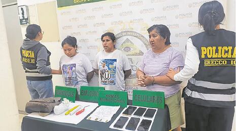 Detienen a abuela, madre y nieta por extorsión: ‘Las Poderosas’ caen en el Rímac