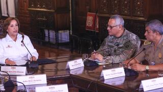 Dina Boluarte insiste en lucha contra la delincuencia y pide mayor compromiso a las instituciones