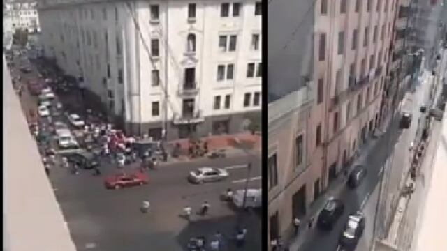 Tiroteo en Cercado de Lima: se hacen pasar por payasos para asaltar a cambista en jirón Ocoña (VIDEO)