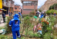 La Oroya: Recuperan áreas verdes que eran utilizados para libar licor