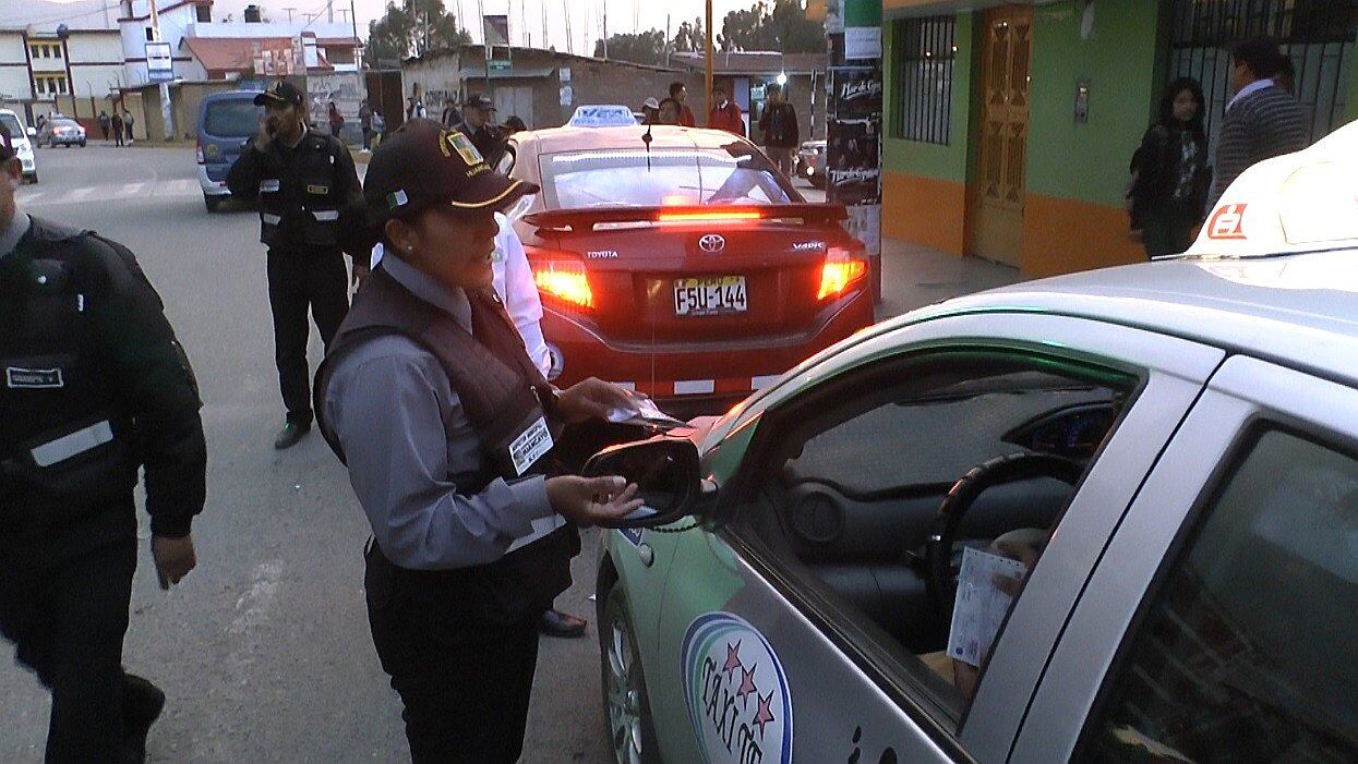 Municipalidad de Huancayo contratará 21 inspectores de tránsito