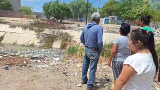 Piura: Vecinos del A.H Manuel Scorza piden limpiar el dren Sullana