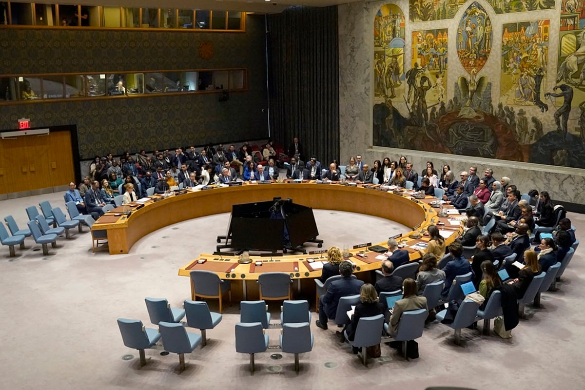 Los aspirantes serán evaluados por los 193 Estados miembros en un proceso que definirá al nuevo líder de la ONU desde el 1 de enero de 2027. (TIMOTHY A. CLARY / AFP)