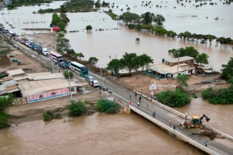 FEN podría volver a ocasionar inundaciones en Lambayeque.