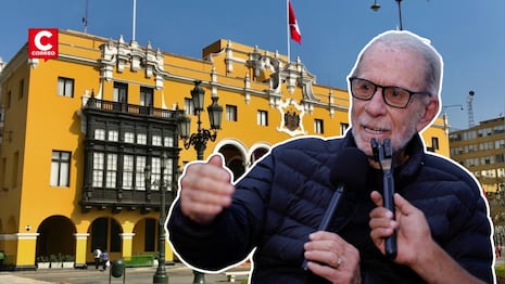 Ricardo Belmont anuncia su candidatura a la alcaldía de Lima en los próximos comicios de octubre