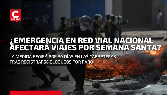 ¿Vas a viajar por Semana Santa?: esto debes saber tras la declaratoria de emergencia de la Red Vial Nacional