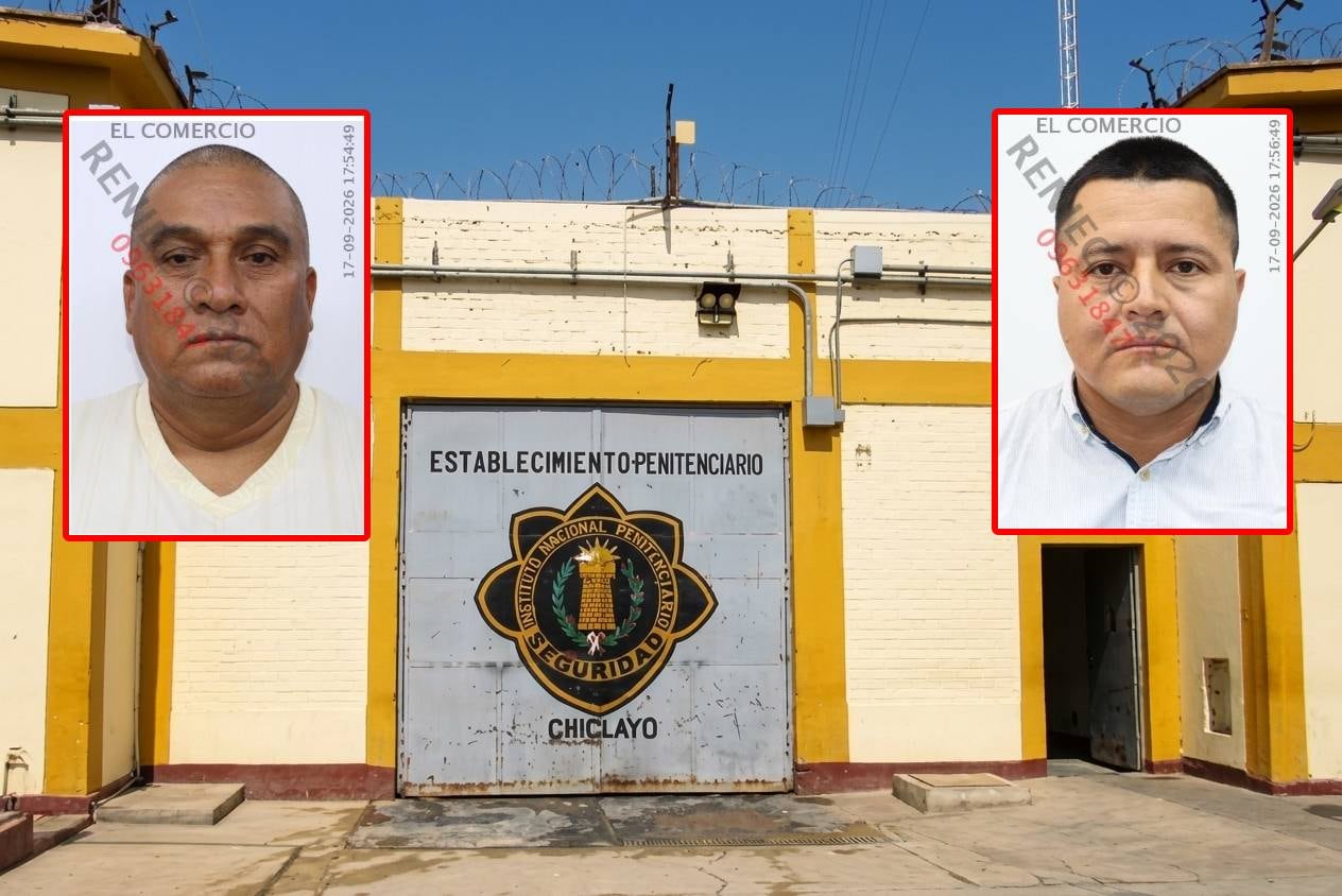 Policías ya se encuentran en el penal de Chiclayo.