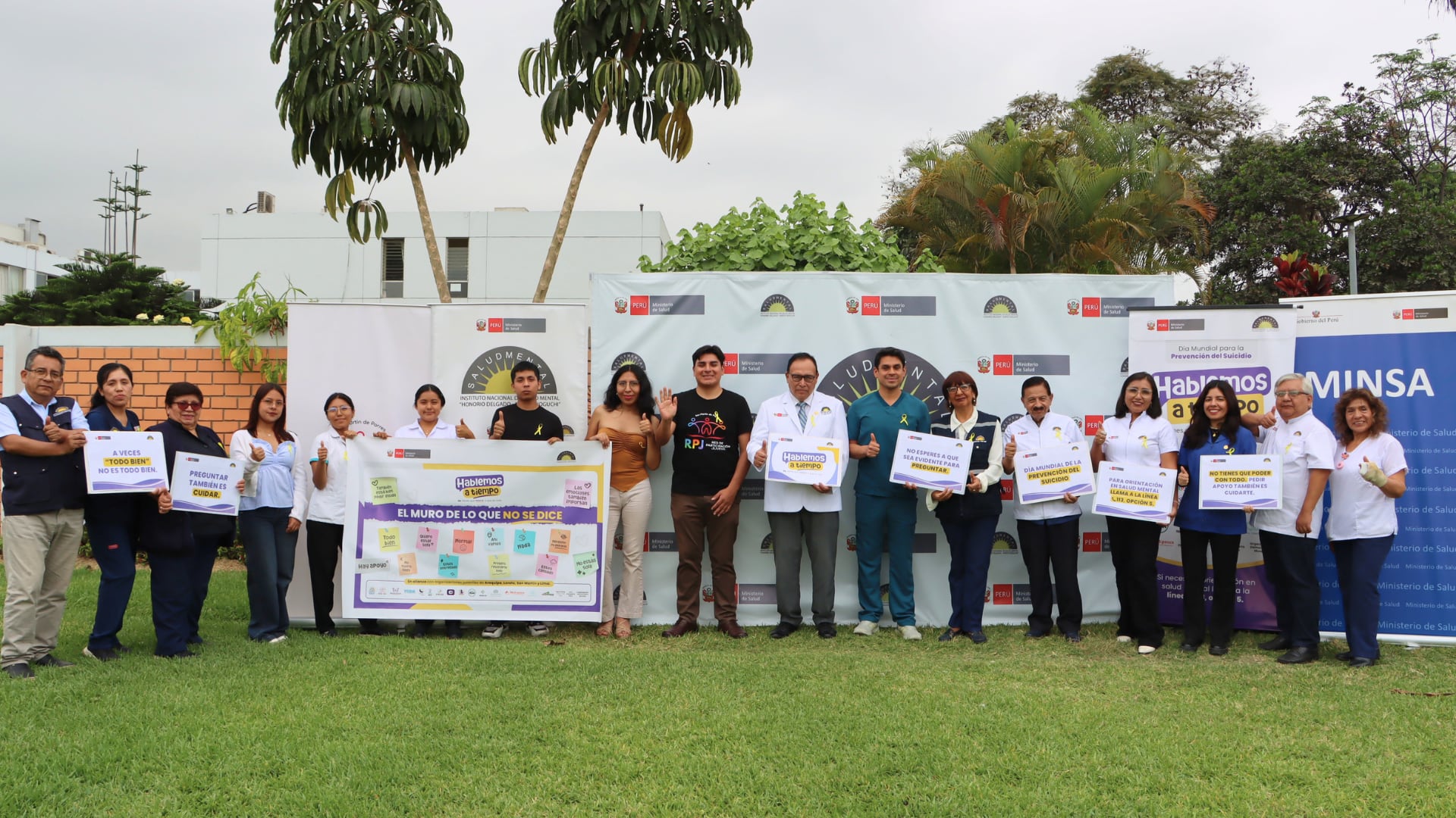 Jóvenes de diversas regiones del Perú revelaron que puede esconderse detrás de un "todo bien". Foto: Instituto Nacional de Salud Mental “Honorio Delgado – Hideyo Noguchi”.