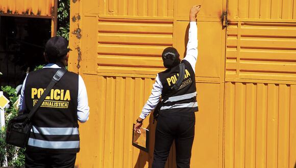 Policía investiga casos de extorsión en Arequipa. Foto: GEC.