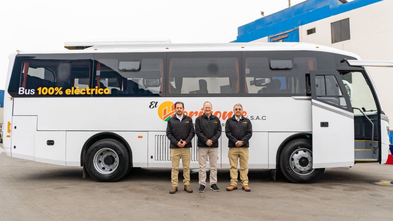 Minera Poderosa indicó que el bus eléctrico operará en su ruta Pataz.