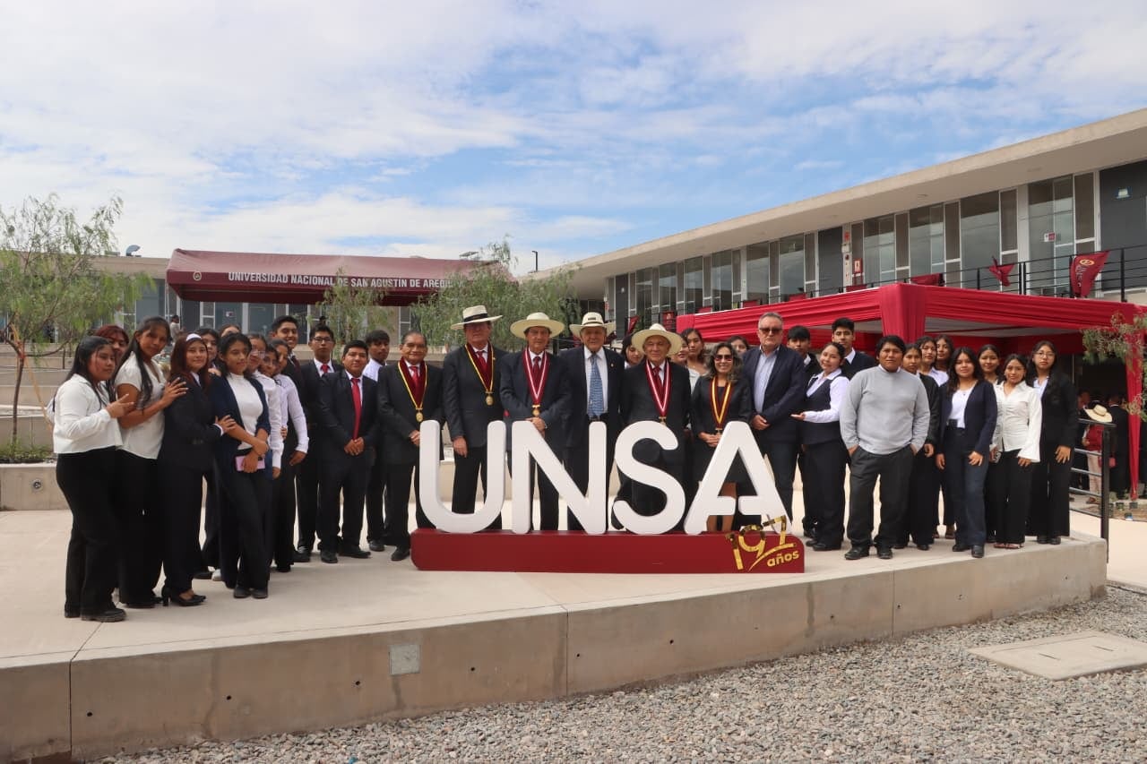 Inauguración del mejoramiento de la infrestructura de la UNSA Filial Majes (Foto: UNSA)