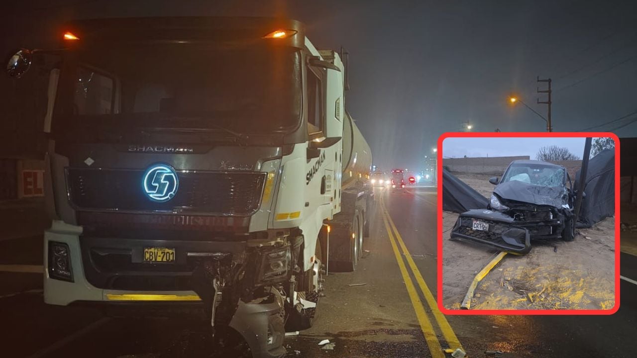 Accidente de tránsito ocurrió en la vía de Evitamiento, a la altura del distrito de Huanchaco.