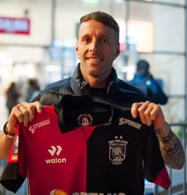 Pablo Lavandeira ya está listo para jugar por el FBC Melgar