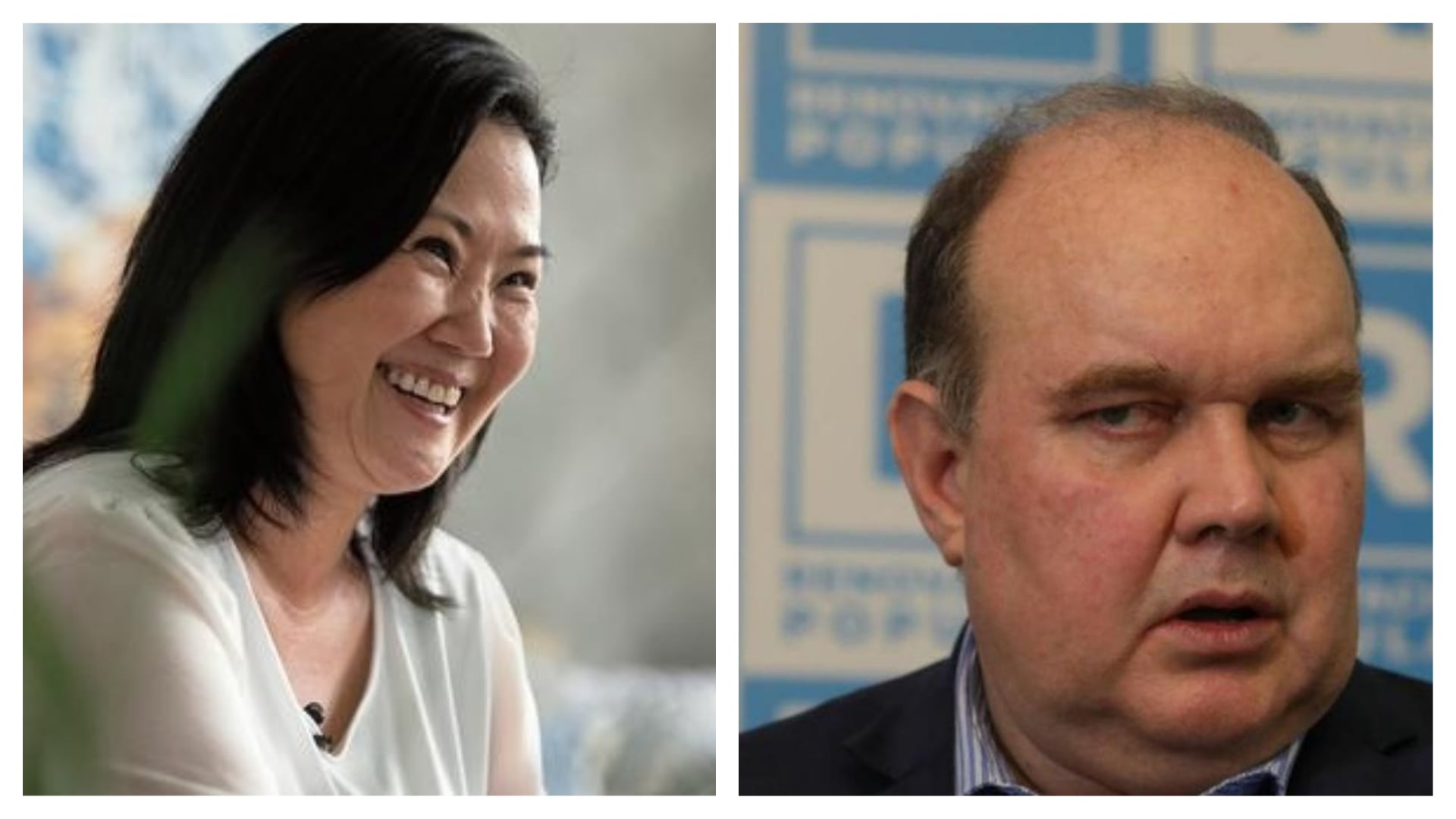Rafael López Aliaga y Keiko Fujimori lideran la intención de voto de la última encuesta de CPI. (Fotos: GEC/Composición)