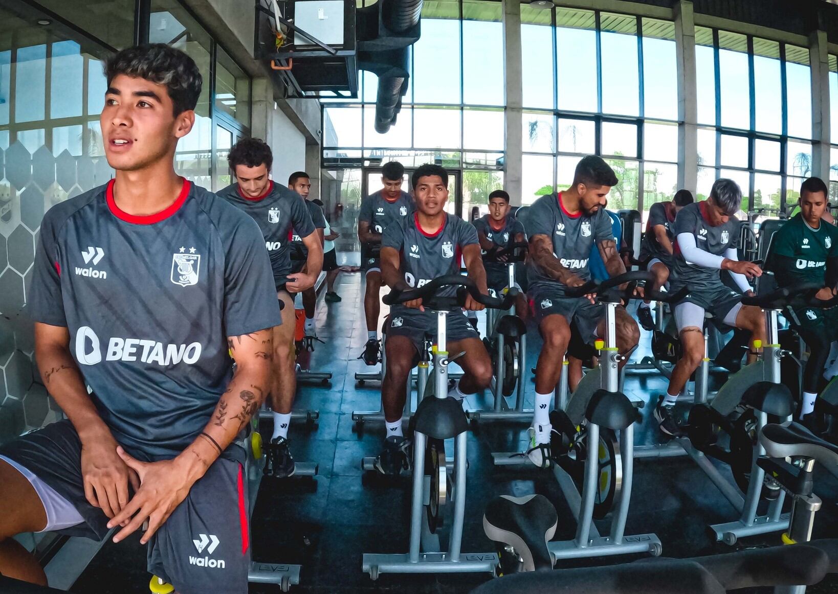 Jugadores de FBC Melgar en pretemporada. Foto: FBC Melgar.