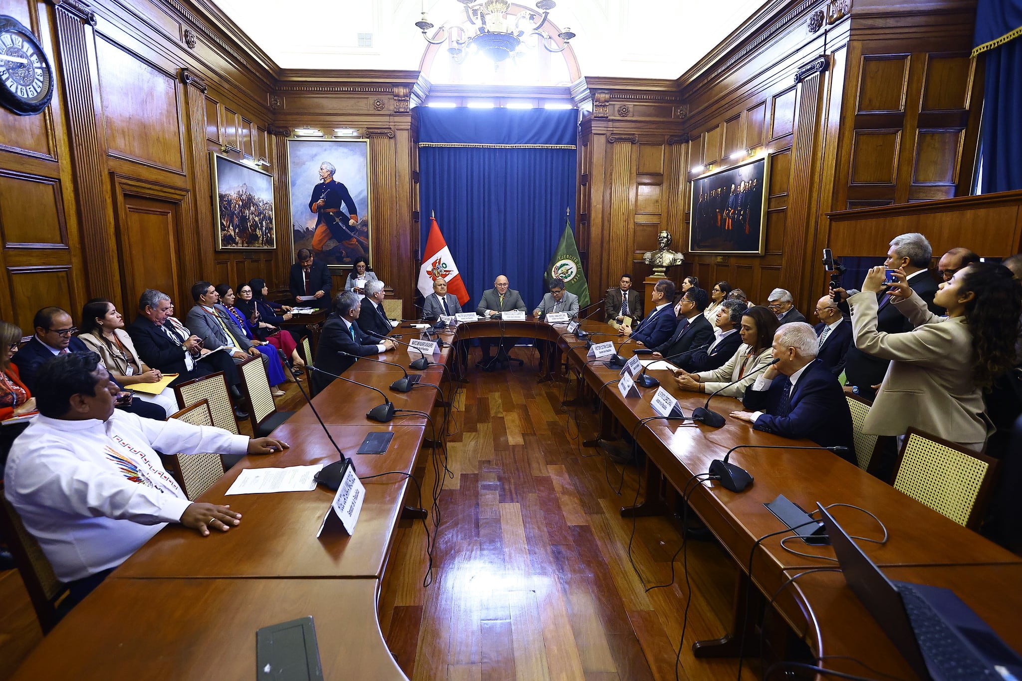 Las comisiones del Senado siguieron sus procesos de instalación para el periodo 2026-2027. (Foto: Congreso)