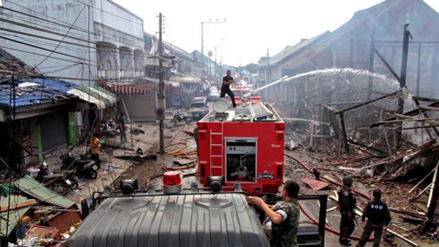 Tailandia: Explosión deja cinco muertos