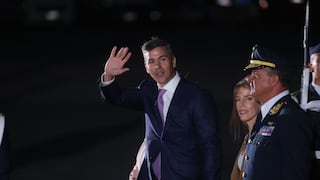 Presidente de Paraguay arribó al Perú por la toma de mando de la presidenta Keiko Fujimori (FOTOS)