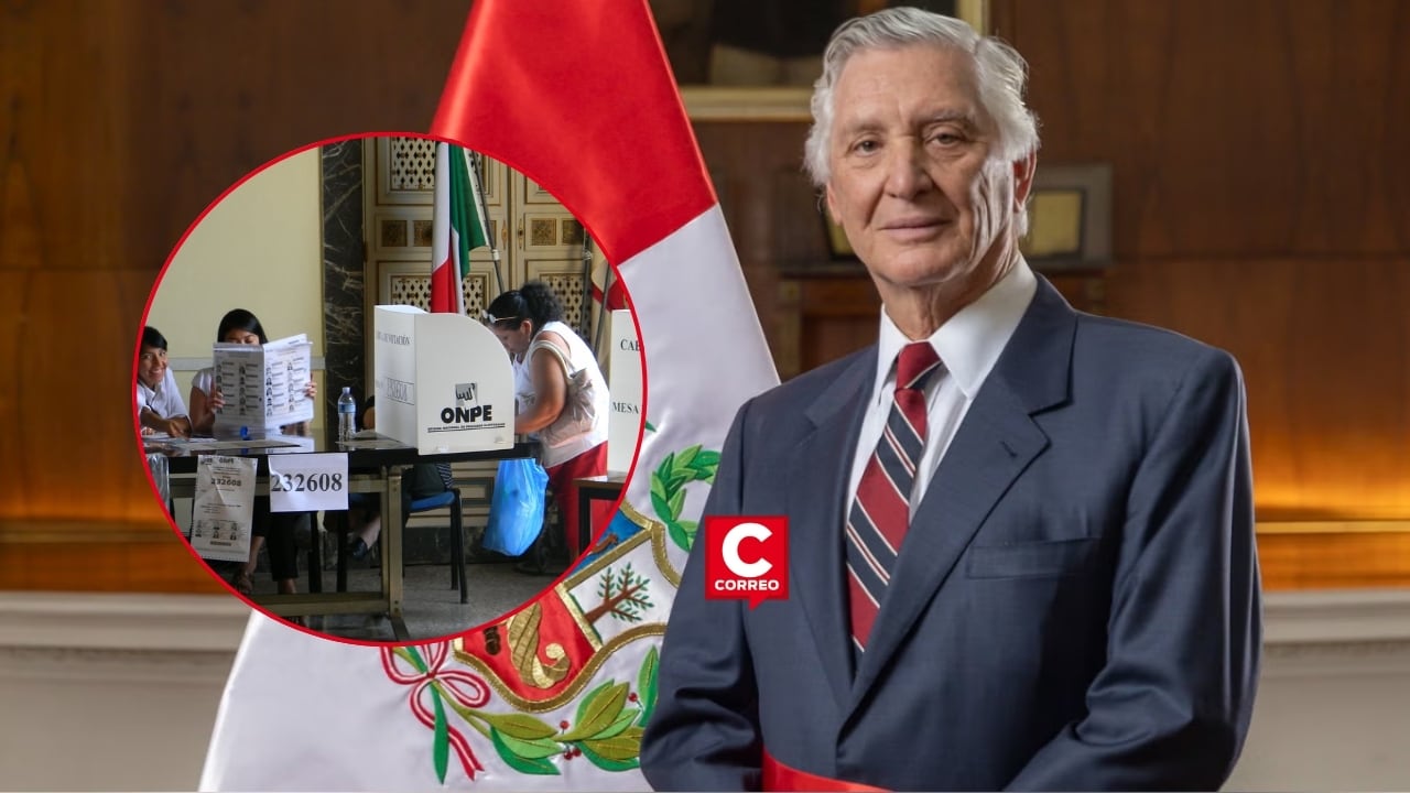 Canciller Pareja pide a peruanos en el extranjero a cumplir con su voto en la segunda vuelta presidencial. Composición: Diario Correo.