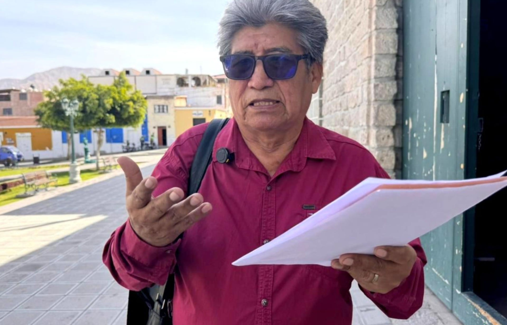 Dirigente ambiental Lucio Flores Toledo lanzó alerta. (Foto: Difusión)