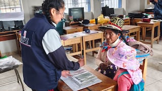 Cusco: Intensifican capacitación electoral a personas quechuahablantes